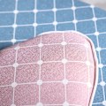Miniatyrbilde 8 av 11: Mini Strykebrett Ermepute Bærbar Lite Strykebord Stativ Stryketilbehør Pink Grid