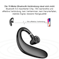 Pikkukuva 2 / 4: Bluetooth-kuulokemikrofoni, Bluetooth-kuulokkeet iPhone, iPad, Samsung{EE}