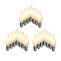Pikkukuva 1 / 6: 21 LED-valoa adventtikynttelikköön, sähköneula E10 Uni 10-55V