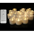 Miniatyrbild 2 av 2: 12-pack LED-lampor med fjärrkontroll{F2} white