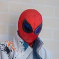Morsom superheltmaske i spandex for cosplay og direktesending, tilbehør til rollespillfester Iron Adults