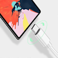Miniatyrbilde 2 av 5: USB A til USB-C-kabel for iPad Pro 11-tommer, iPad Pro 12,9-tommer, iPad 10,9-tommer, iPad Mini 6. generasjon, hurtiglader {hh]
