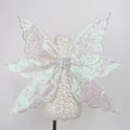 Miniatyrbilde 3 av 5: Nye sommerfuglvinger for voksne utkledning glitterende transparente vinger sommerfugl Halloween fe kostyme engelvinger for kvinner jenter - Snngv
