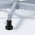 Miniatyrbillede 2 af 2: Kontorstol Hjulstop Klokkeformet Skridsikker Udskiftning 5 Stk Drejelige Hjul Flade Glidere{ee]