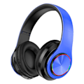 Pikkukuva 1 / 5: B39 Langattomat kuulokkeet, kokoontaitettavat, värikkäät hengitysvalot, tukevat TF-korttia, Bluetooth 5.0, stereo, raskas basso, pelikuulokkeet {ee} Blue