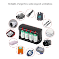 Miniatyrbilde 3 av 5: Lader for oppladbare batterier Cr123a 16340 16350 for smart intelligent ladeadapter{EE}