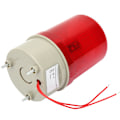 Miniatyrbilde 5 av 5: 220VAC blinkende rød LED varsellampe diameter 97mm