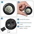 Miniatyrbild 3 av 5: 10-pack Mini Hygrometer Termometer Mätare Digital LCD-skärm För Växthus Barnrum Reptil Inkubator Black