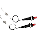Miniatyrbilde 3 av 5: 2-pakning gassgrill/grilltenner, trykknapp piezo-tenner med keramisk gjenget universal tennpluggkabel med 30 cm lange tenningselektroder