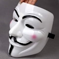 Miniatyrbillede 3 af 5: DukeTea Hacker Masker til Børn, Anonyme Masker, Halloween Kostumer, C*
