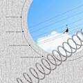 Miniatyrbillede 4 af 5: Zipline Fjederbremse 165cm Rustfrit Stål Zipline Fjederbremse Kraftig Zipline Bremse Hastighedsreduktion