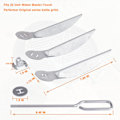 Miniatyrbillede 3 af 4: 22-1/2-tommer One-Touch rengøringssystem kit til Weber Grill Dele 7444 Weber