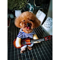 Miniatyrbild 3 av 3: Hunddräkt Julkläder Husdjur Katter Polisman Spelar Gitarr Cosplay Kläder (spelar gitarr