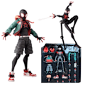 Miniatyrbillede 1 af 5: Marvel Legends Sentinel Spiderman Action Figur Spider-Verse Miles Sv Shf Morales Peni Anime Figurer Statue Legetøj{EE}