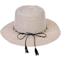 Miniatyrbillede 1 af 5: Sommer Stråhat, Bredskygget Sammenfoldelig Dame & Herre, One Size, Strandhat{ee] E pink + beige