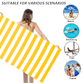 Miniatyrbillede 4 af 5: Mikrofiber Strandhåndklæder, Sandfrit Strandhåndklæde, Ekstra Stort