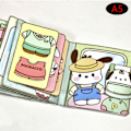 Miniatyrbillede 1 af 7: Stillebog Sanrio Doudou bog pædagogisk hjemmelavet Kuromi bog{EE} A5