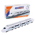 Preschool Simulation High-Speed Train Toy Set - Educational, Cognition-Boosting Toy with Lights and Sounds, Perfect for Toddlers B