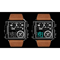 Miniatyrbild 5 av 5: Herrar Kvartsur Klocka för Män Chronograph Display Vattentät Armbandsur