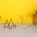 Miniatyrbilde 3 av 5: Sort Gull Holder Skrivebord Display Stativ Oppbevaringshylle Sort L