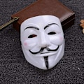 Miniatyrbillede 4 af 5: DukeTea Hacker Masker til Børn, Anonyme Masker, Halloween Kostumer, C*