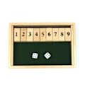 Miniatyrbilde 3 av 5: Shut The Box i tre, 9 tall, terningbrettspill med 2 treterninger