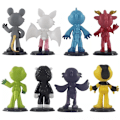 Miniatyrbild 2 av 2: 8 st Poppy Playtime Kapitel 4 Nightmare Critters Figurer Leksaker Set Tårtdekorationer 8PCS