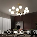 Pikkukuva 4 / 5: 6 kpl E14 LED-lamppu 9W Halogeeniekvivalentti 75W, Lämmin valkoinen 3000K Ei-himmennettävä 360° valokeila liesituulettimen keittiölamppuun yöpöydän lamppuun[ee]