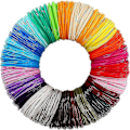 Miniatyrbillede 1 af 5: 3D Print Pen PCL Filament Refills 1.75mm, Gaver til Børn (61 Meter){F2}