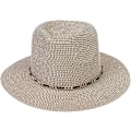 Miniatyrbillede 2 af 5: Sommer Stråhat, Bredskygget Sammenfoldelig Dame & Herre, One Size, Strandhat{ee] B beige + khaki