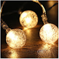Miniatyrbillede 5 af 5: Julelys Juletræ Farvede Lys Juledekoration LED Lysstreng Varm Hvid Warm White 6M 40led USB