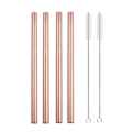 Miniatyrbilde 1 av 5: 01 Rose Gold 4 stk Store 12mm Gjenbrukbare 304 Rustfritt Stål
