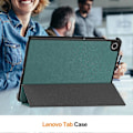 Miniatyrbilde 4 av 5: For Lenovo Tab TB311FU Deksel Anti-Fall Lær Stativ Nettbrett Beskyttelse Flerfarget{EE} Multicolor Green