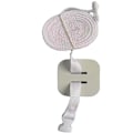 Miniatyrbillede 3 af 5: 6m Samsovnings Sengestrop, Justerbar Vugge Strop Seng Side Montering Hvid Strop Til Sengelinned Box Spring Seng{EE}