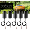 Miniatyrbilde 3 av 5: 5 stk. mini vannpumpe, 3W 220V DC 3V-5V plast nedsenkbar pumpe for akvariumfontene