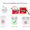 Pikkukuva 2 / 2: Airpods 3. sukupolven 2021 malliin suunniteltu silikoninen, sarjakuvamainen ja söpö suojakotelo Airpods 3 Doritos{hh] -laitteelle, iskunkestävä Doritos standard