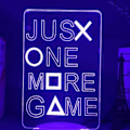 Miniatyrbilde 1 av 3: Kreativ Gave Spillrom Dekorasjon Nattlys Sprekk Modell Bare Ett Spill Til{F2} Just One More Game Crack Touch Colorful Set