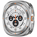 Miniatyrbillede 3 af 5: Beskyttende etui til Samsung Galaxy Watch Ultra 47mm, Urramme i aluminiumslegering PC{ee】 Grey Orange