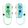 Miniatyrbilde 1 av 3: NS switch venstre og høyre håndtak joycon håndtak switch bluetooth håndtak med fjernkontroll og h{EE} Animal Crossing Limited