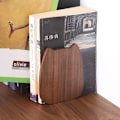Miniatyrbilde 5 av 5: Magasinholder i tre til skrivebord, 11,4 cm L x 9,9 cm B x 12,7 cm H, svart valnøtt