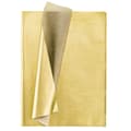 Guld Silkepapir, 100 Ark Metallisk [CP]