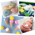 Miniatyrbilde 5 av 5: Fargerikt filtstoff 60 farger fargerike filtfliser 20 x 30 cm hobbyfilt filtark polyesterfiltstoff{EE}
