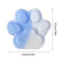 Miniatyrbillede 5 af 5: Håndlavede Taba Squishy Store Kattepote Silikone Klemmelegetøj til Stresslindring, Kattepote Kæmpefod Squishy Sensorisk Legetøj til Angst & Afslapning Pink