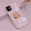 Miniatyrbild 1 av 9: Lyxigt stilfullt skal iPhone 12 Pro Max med ringstativfunktion Guld Lila[ee] Purple one size