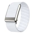 Til WHOOP 5.0 urrem, nylonvævet elastisk erstatningsarmbånd, hvid White White