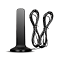 Miniatyrbilde 1 av 5: GSM 4G 5G Antenne 600-6000MHz 12DBi Høy Gain Omni Magnetisk Base Antenne for CPE (TS9)