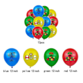 Miniatyrbilde 3 av 5: Super Mario Bursdagspynt Ballonger Kit Vimpel Banner Kake Cupcake Toppers Sett