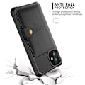 Miniatyrbillede 4 af 7: iPhone 11 - Stødsikkert Cover 4-RUMS Kortholder Sort Black