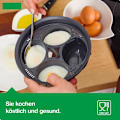 Miniatyrbilde 1 av 4: 1 i Eggkoker for Thermomix TM5 TM6 Eggkokeverktøy Eggdamperform Brettstativ Kjøkken Bakeform Matlagingsredskaper