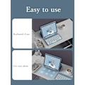 Miniatyrbillede 3 af 5: iPad 9. generation 8. 7. generation tastaturcover med mus iPad Ai